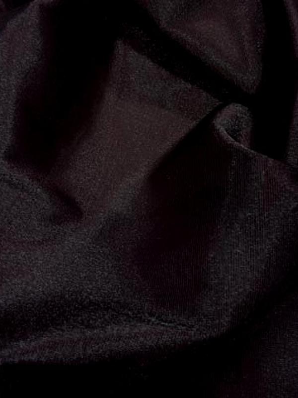 Voile polyester aubergine brillant 1 
