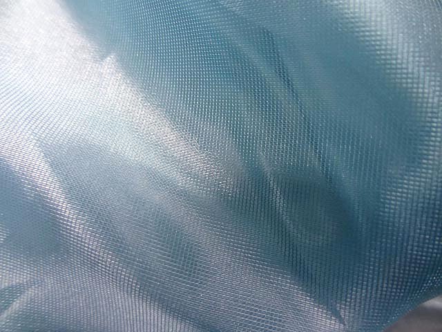 Voile polyester bleu brillant 1 2 
