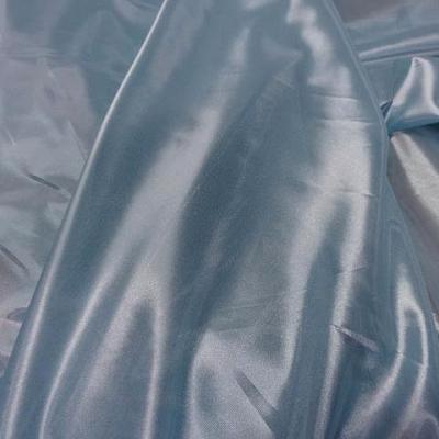 Voile polyester bleu brillant 2 