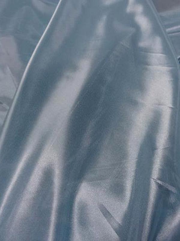 Voile polyester bleu brillant 2 