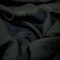 Voile polyester satine noir 2 
