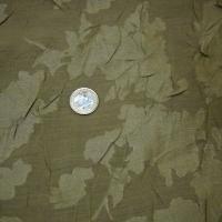 Voile polyester vanille devore froisse 2