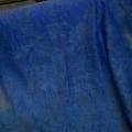 Voile polyesterfroisse devore bleu denim 2 